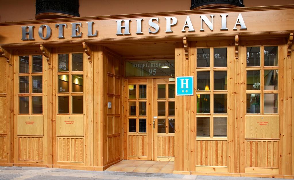 Hotel Hispania Saragozza Esterno foto